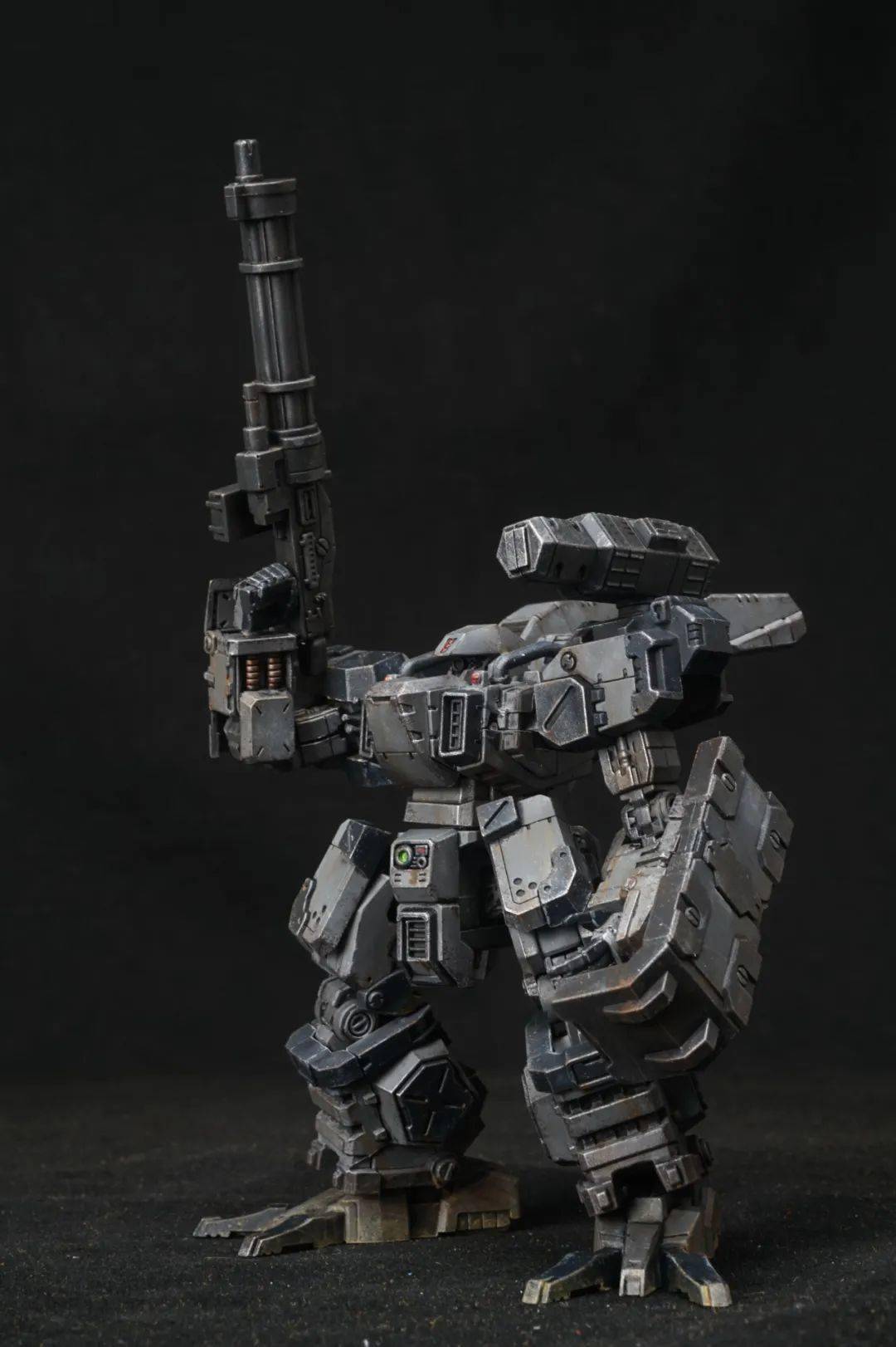 square enix 前线任务5机涂装旧化_模型_公众_来稿