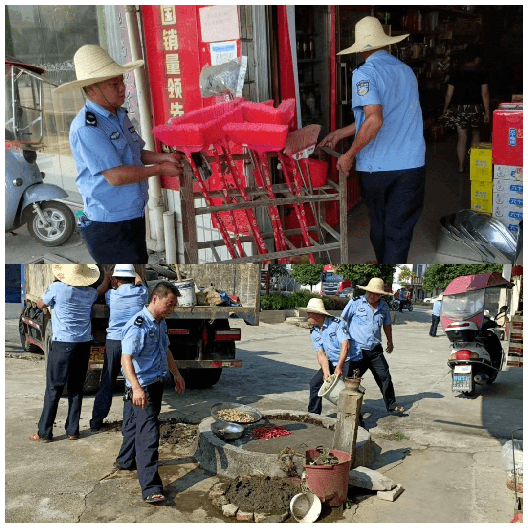 西江镇持续推动人居环境整治_何青松_黄健生_镇党委