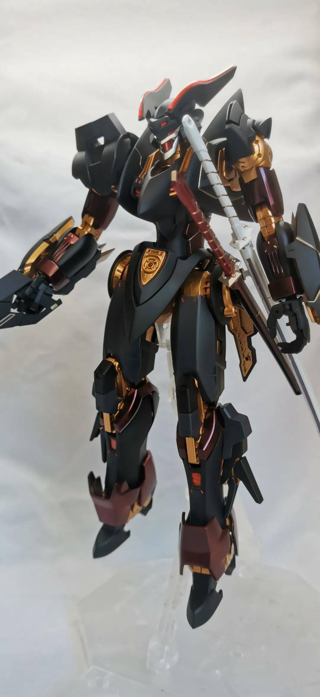 夜尽天明,嬴政配色,超限猎兵凯能达萨可涂装_金属红_公众_来稿