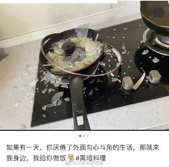搞笑丨炸厨房艺术家一定要享受做菜的过程因为成果有时候享受不到