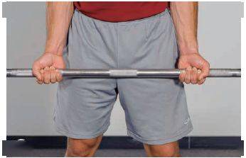 正握(掌心向下握)常见的抓握类型有正握,反握,以及正反握三种.