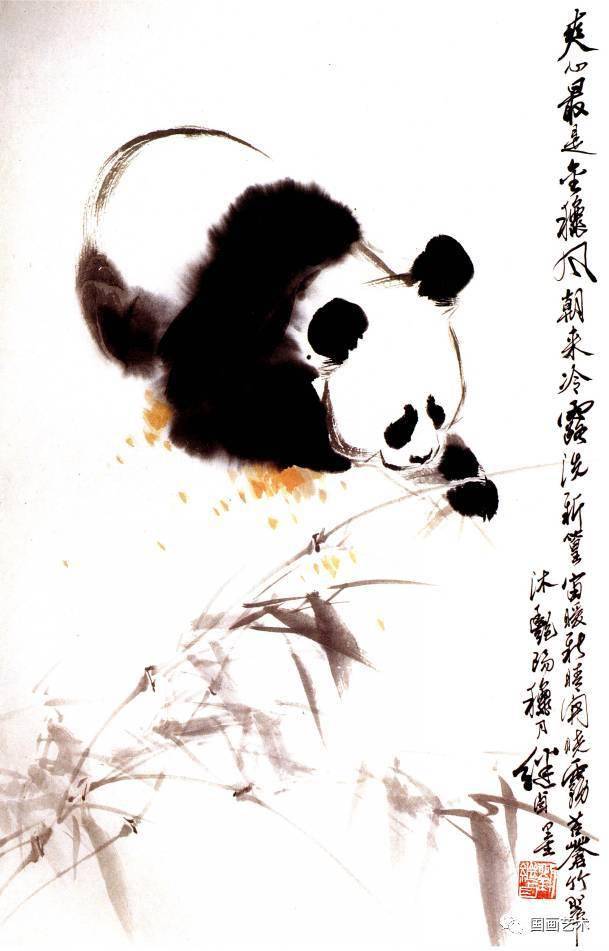 刘继卣动物作品精选_松鼠_工笔_人物画