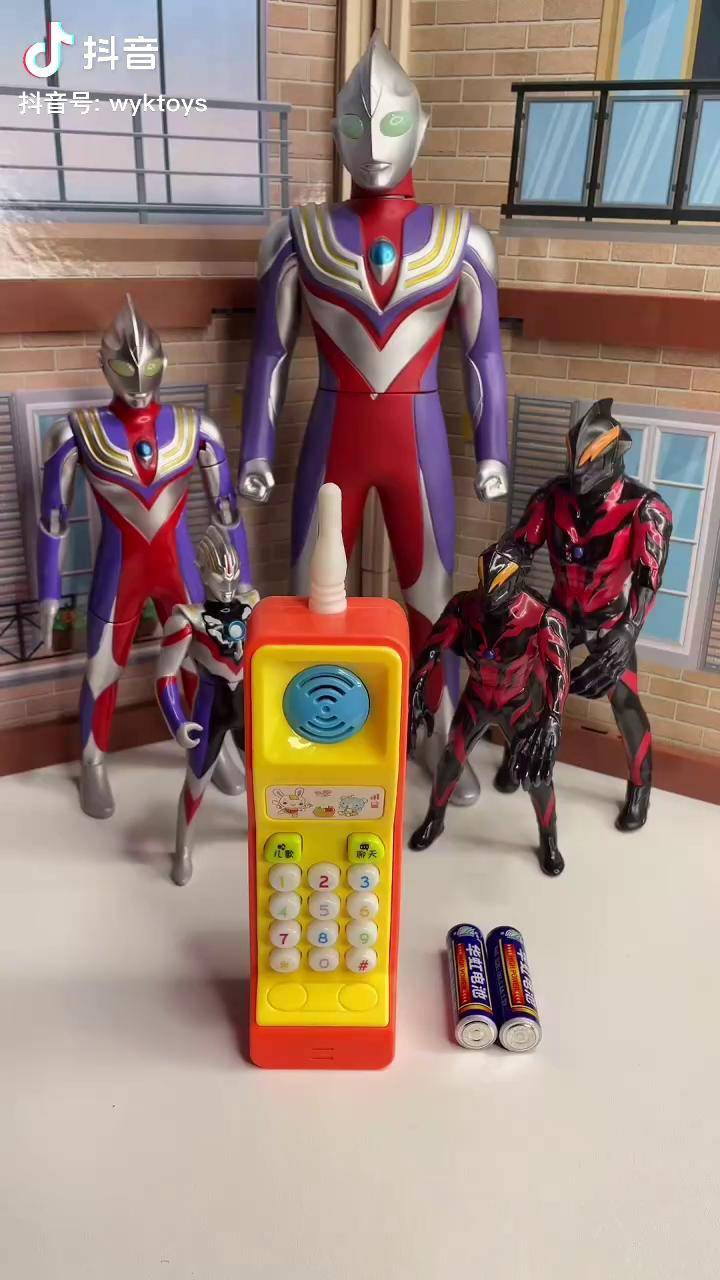 奥特曼手机玩具奥特曼变形金刚玩具视频手办
