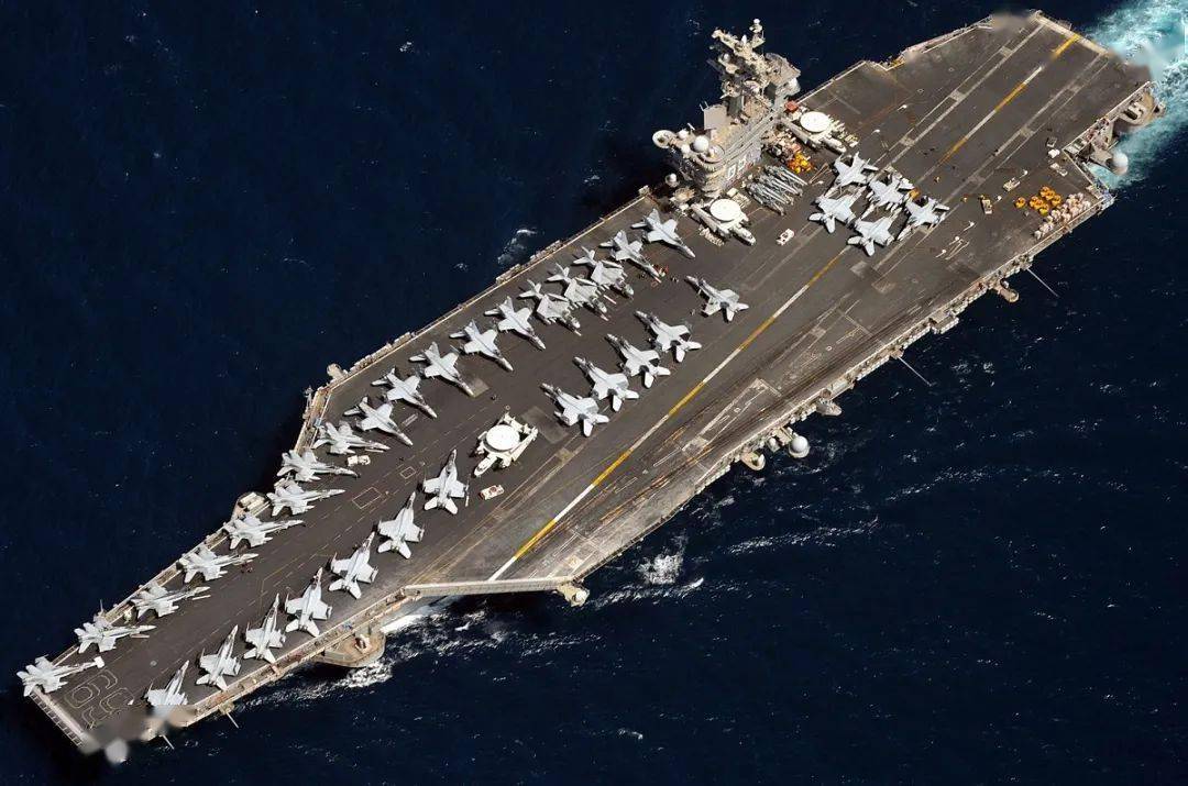 精选好图美军艾森豪威尔号核动力航母