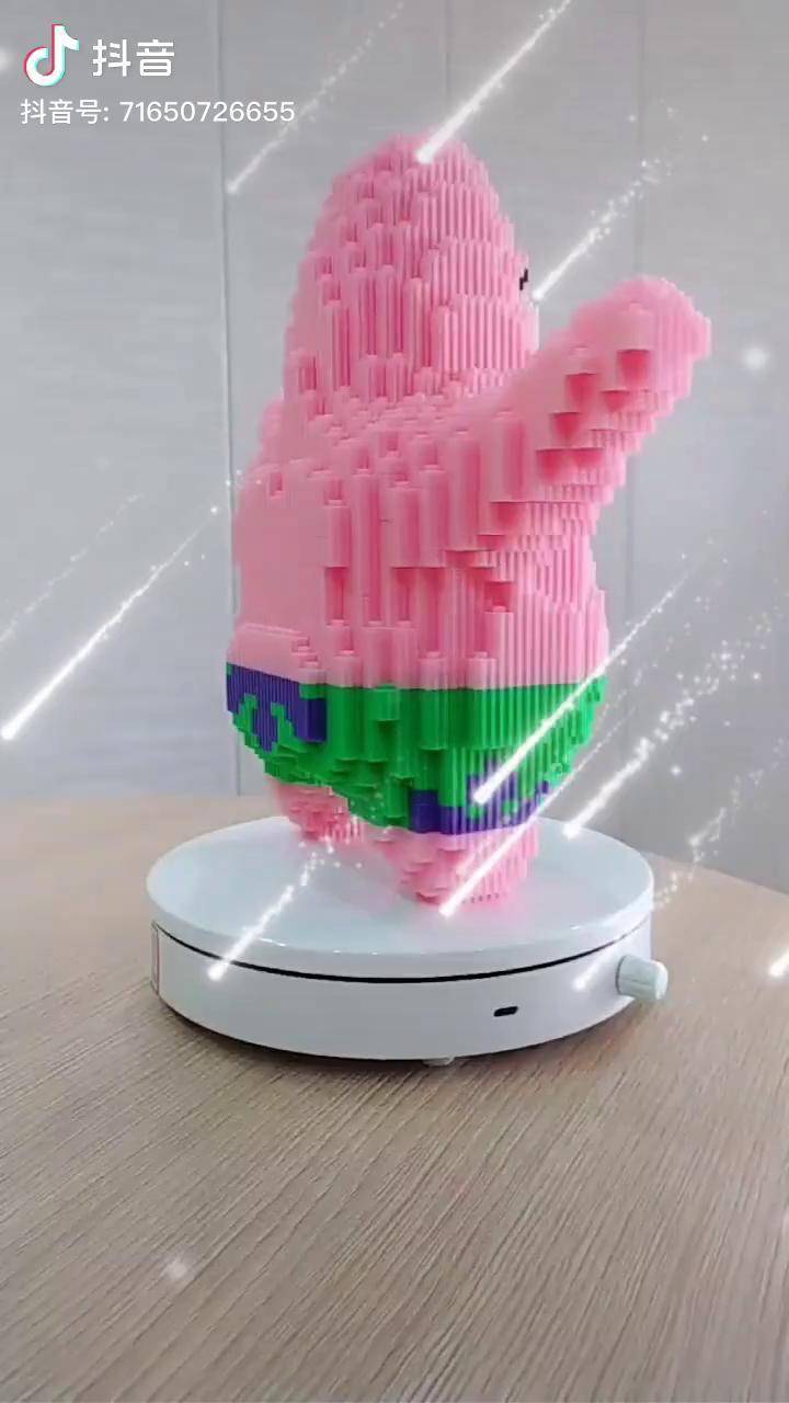 派大星积木玩具来咯积木 小颗粒积木拼装 孩子的快乐很简单 这个夏天