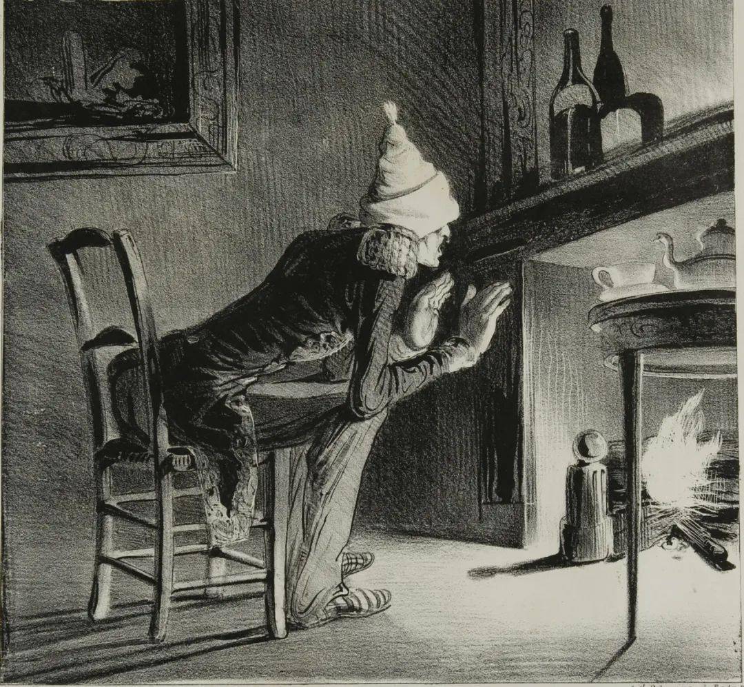 奥诺雷杜米埃的素描