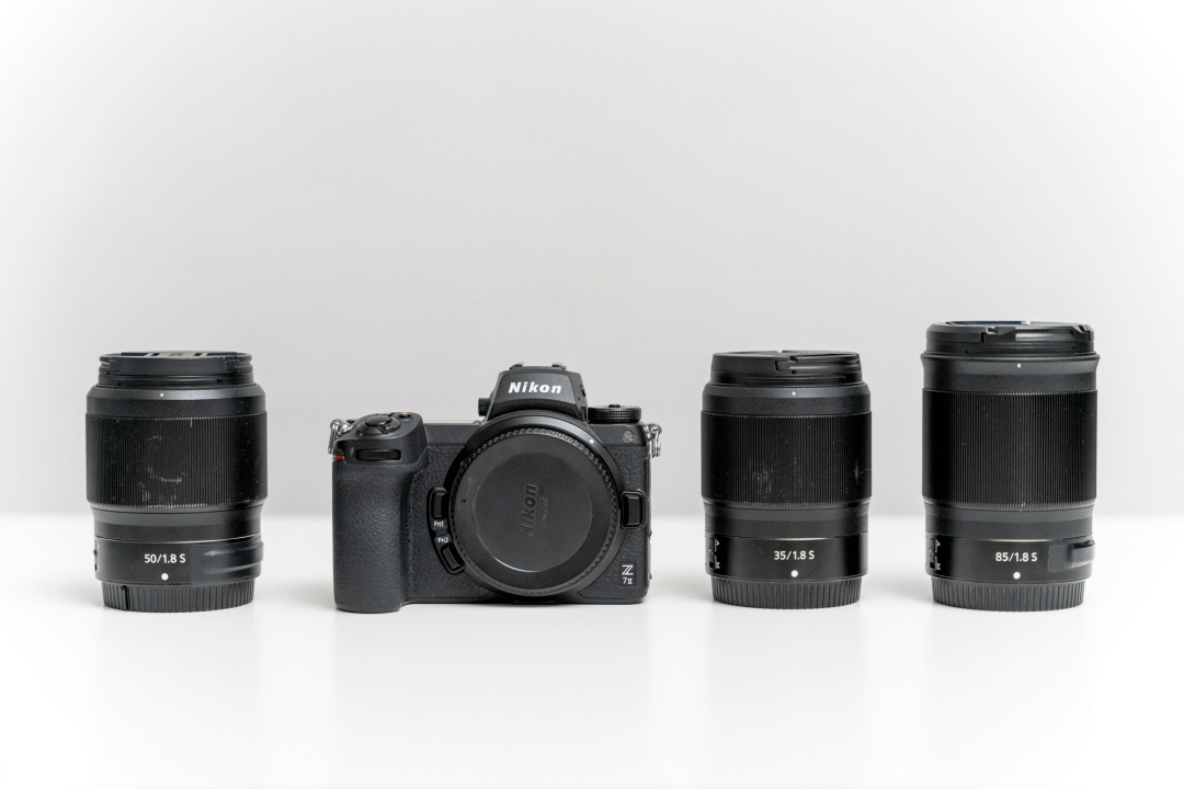 8 s,尼克尔z 50mm f/1.8 s和尼克尔z 85mm f/1.8 s这三支镜头.