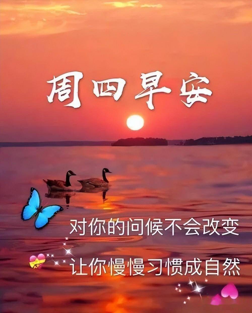 周四早上好美丽图片图片