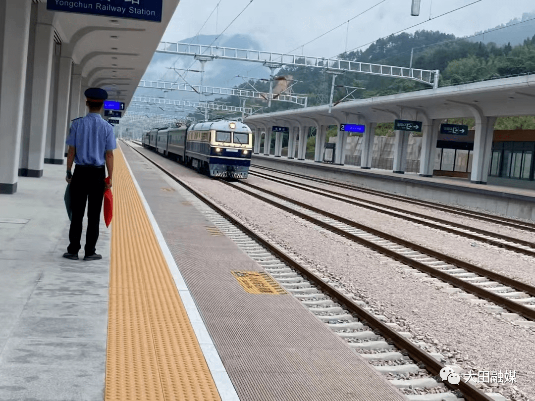 今天兴泉铁路大田段进入动态验收阶段