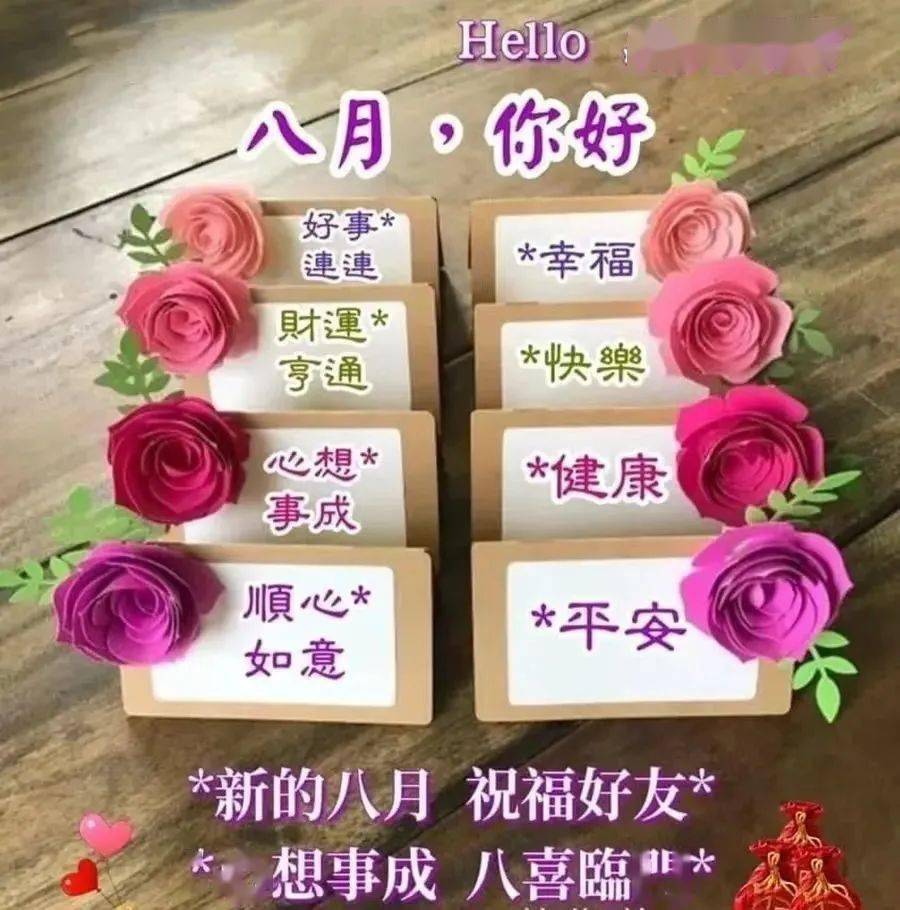 8月6日最漂亮早上好动态表情图片大全,早晨好动图美图大全_问候_祝福