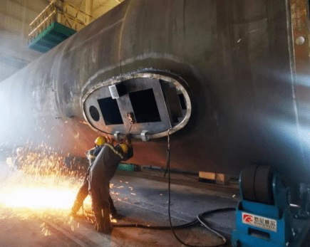 设备监理眼中的塔筒制造_焊接_进行_生产