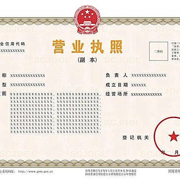 不再记载“营业期限”等!营业执照照面内容有调整!9月1日起颁发!_事项_登记_企业法人