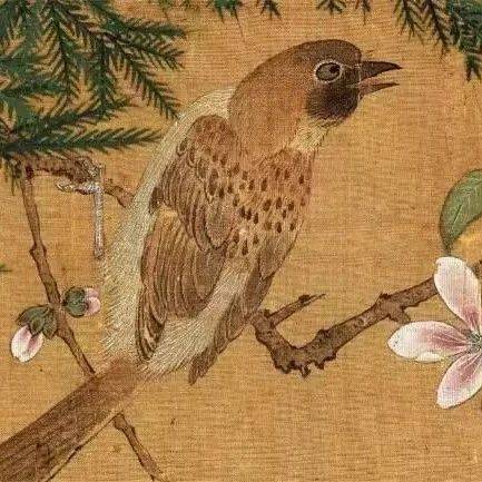 宋徽宗画鸟有绝招!难怪张大千说花鸟宋朝最好!(高清)_赵佶_佚名_绢本