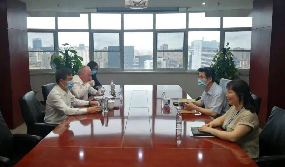 孔祥月会见tic理事会中国区域指导委员会主席卫运刚一行