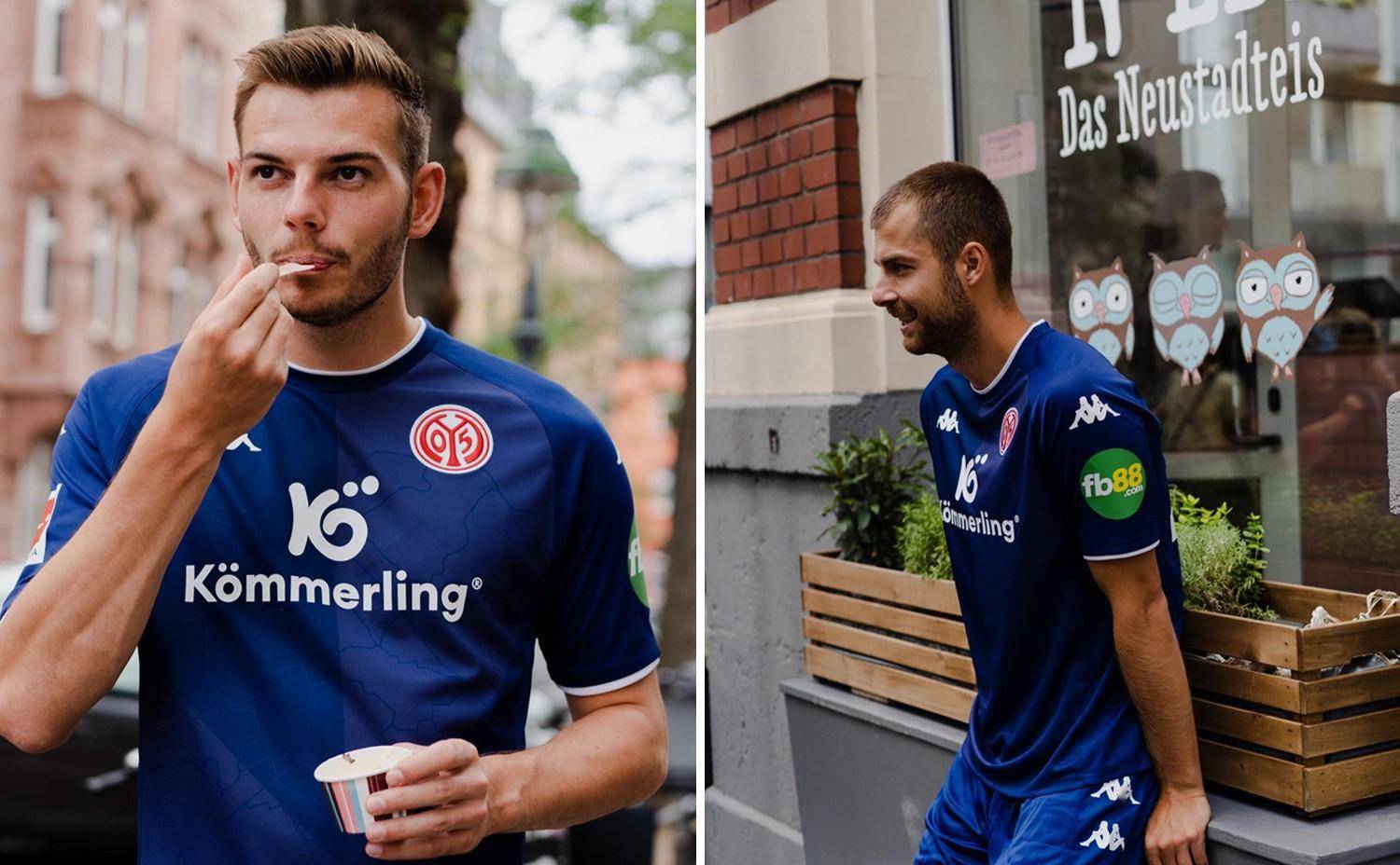 美因茨202223赛季第二客场球衣发布