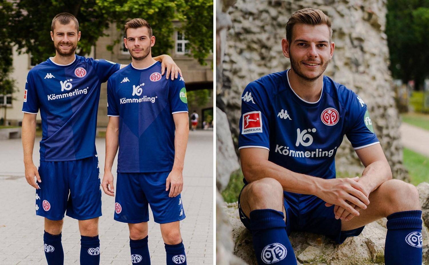 美因茨202223赛季第二客场球衣发布