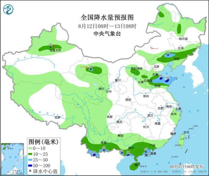 东北地区华北等地将有较强降水 江汉江淮江南等地有持续性高温