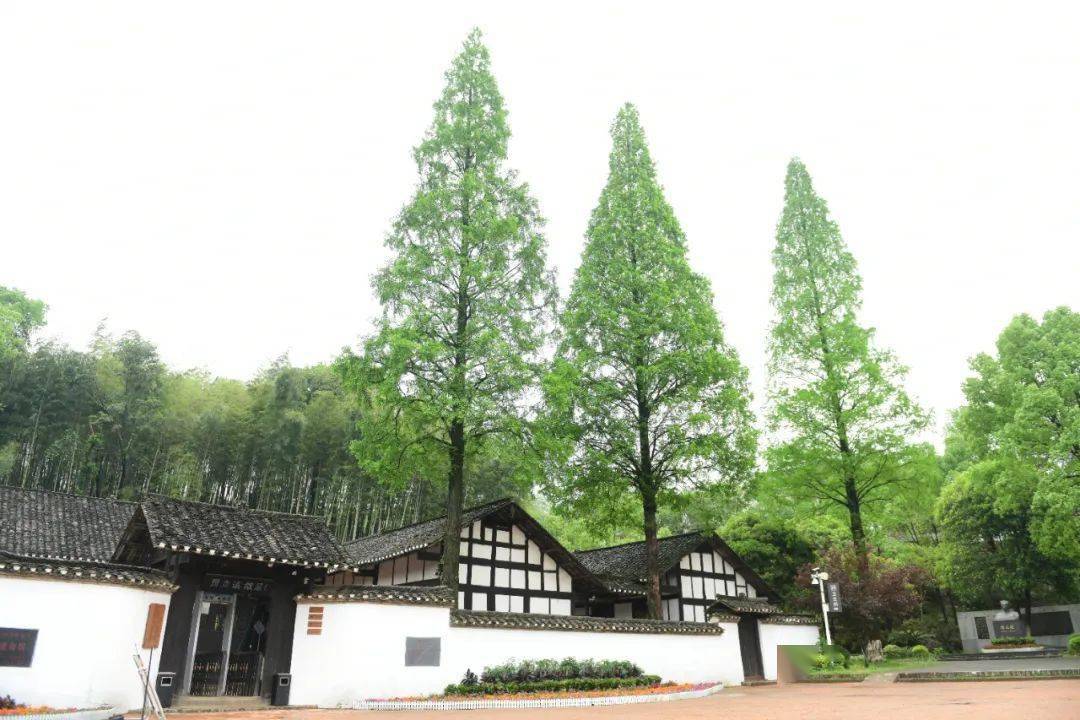 周立波故居.▼雨过天晴后,山乡变得清隽起来.