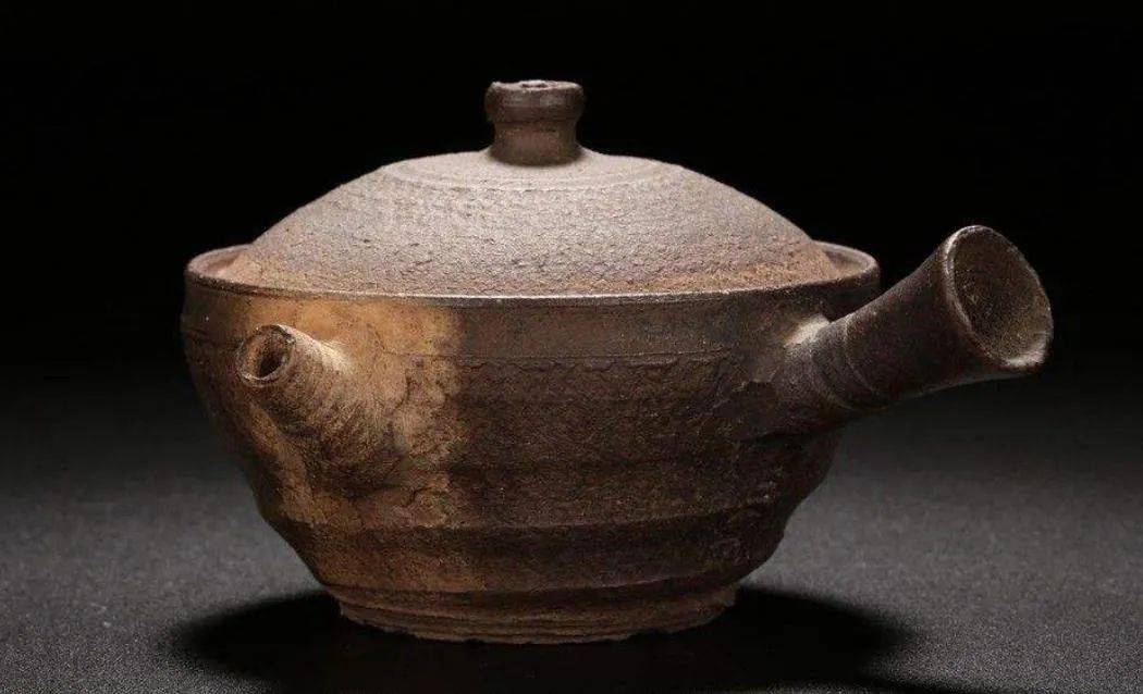 茶道具】裏千家11代玄々斎好み葉蓋水指 水指210