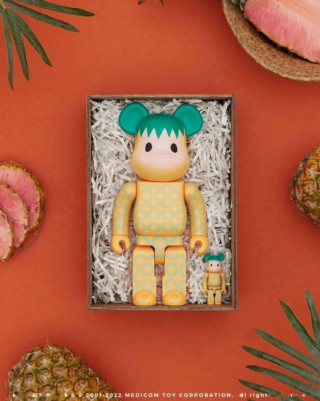 发售详情：CLOT x MEDICOM TOY BE@RBRICK「SUMMER FRUITS」PINK