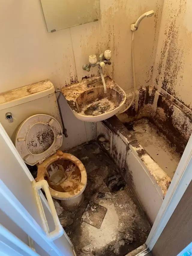 从上面的垃圾屋,一方面感觉日本屋内的器具质量还真是不错,处理完了跟