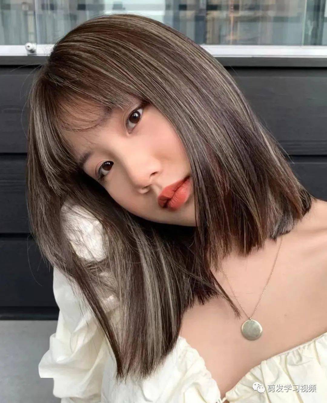 短发千禧甜酷挑染心动吗