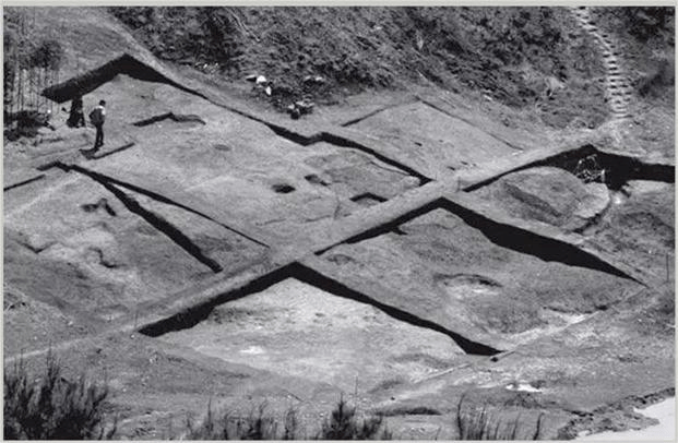 火烧山遗址经过科学测试,2004年无锡鸿山越国贵族墓出土的近千件