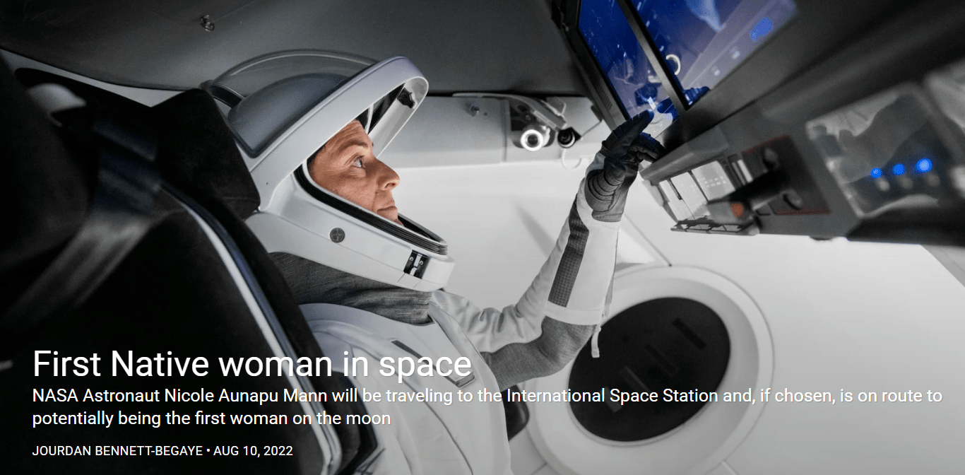 NASA：首位美洲原住民女性将前往太空_Aunapu_Nicole_Mann(02)