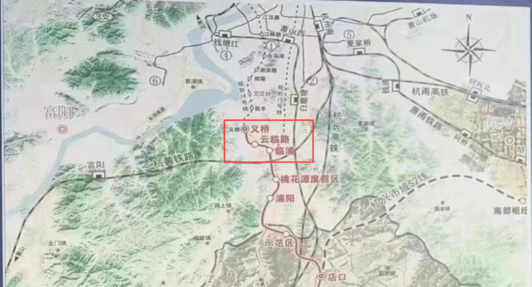 杭诸城际铁路规划流出?萧山临浦,浦阳地铁有希望了!_诸暨_杭州_站点