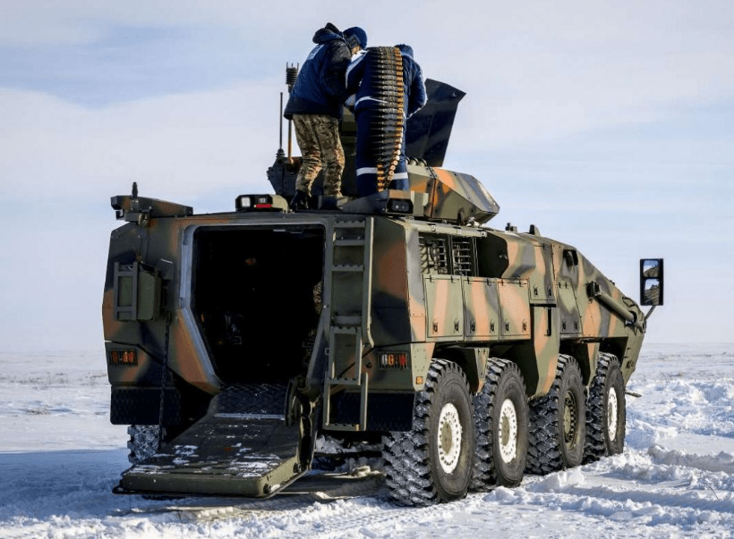 小國空軍志——哈薩克斯坦陸軍_裝備_機槍_裝甲輸送車