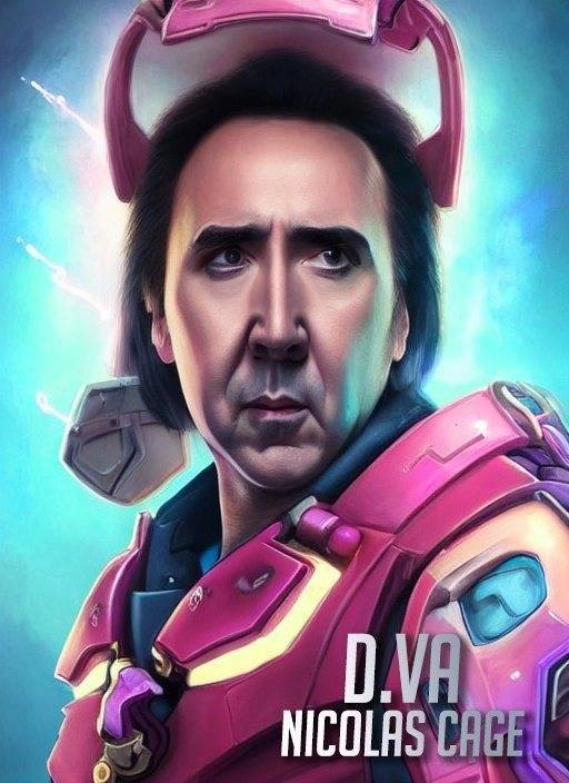 ai绘制全明星版《ow》 艾什貌美依旧,dva不敢恭维_reddit_先锋_小美