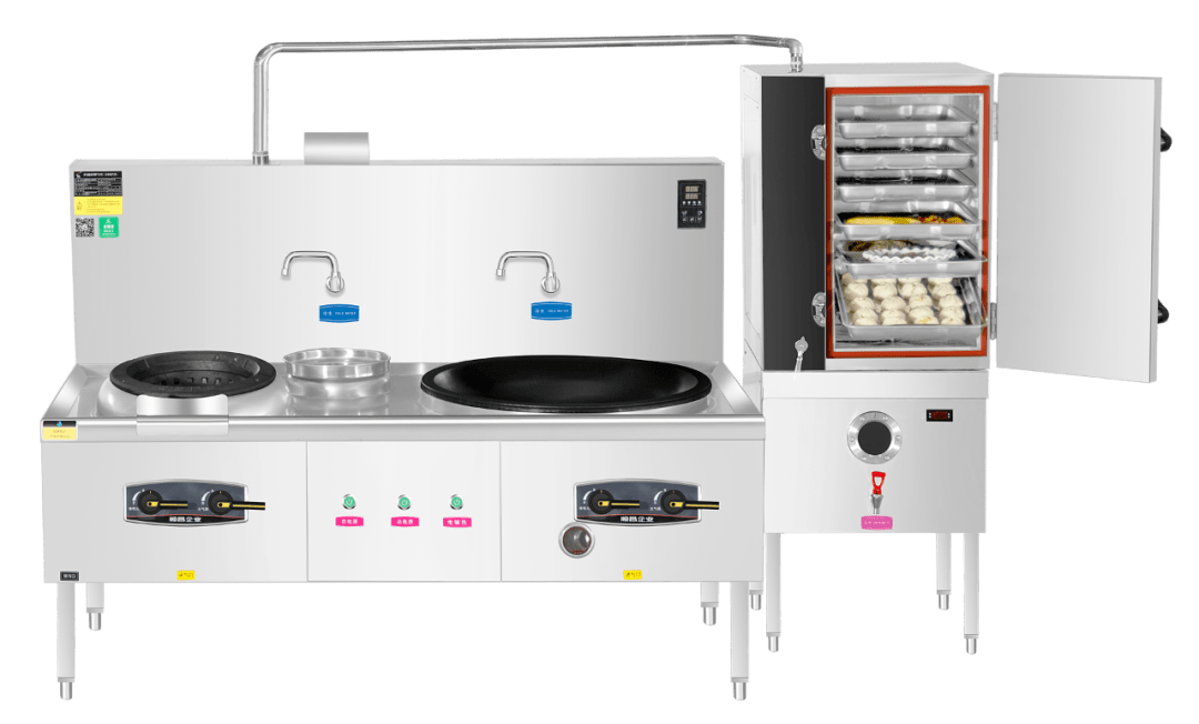 产品简介多功能蒸炒一体灶是合肥中科顺昌余热利用科技有限公司最新