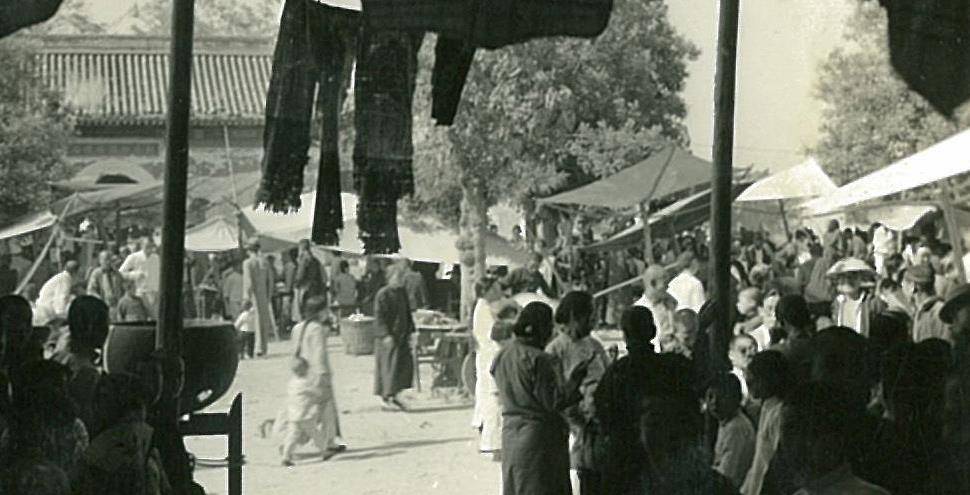 众说纷纭的明朝古庙：北京北顶娘娘庙，1938年真实写真