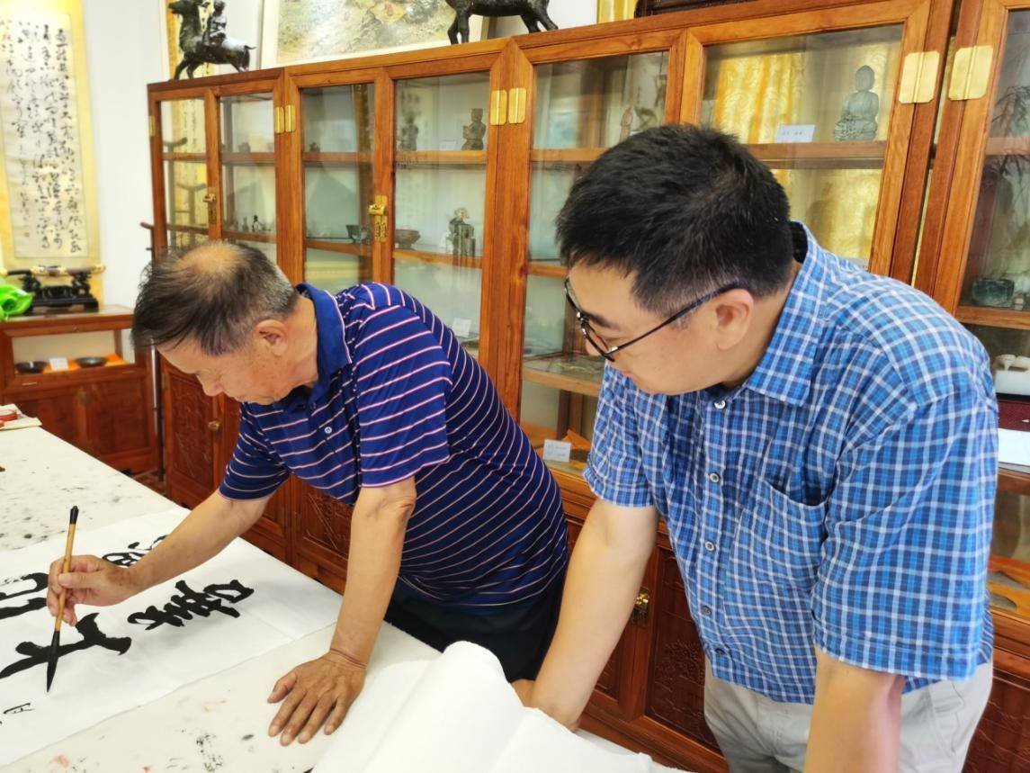 "文化传承教育基地"揭牌仪式在平山县下口镇举行_传统_王卫利_栗庆瑞