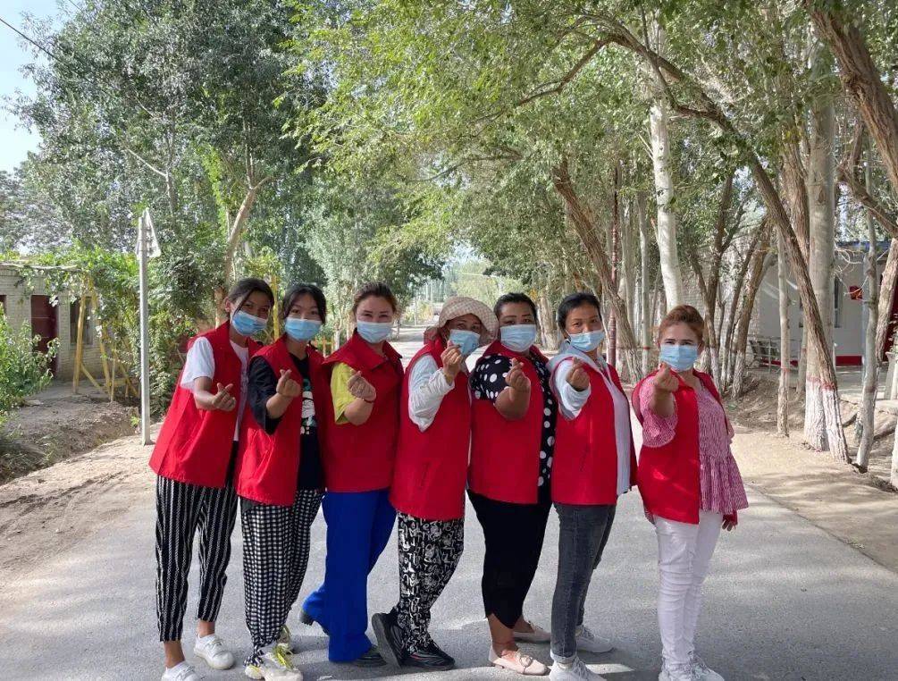 向"疫"而行 尉犁新时代文明实践志愿者在行动_塔里木乡_疫情_村民