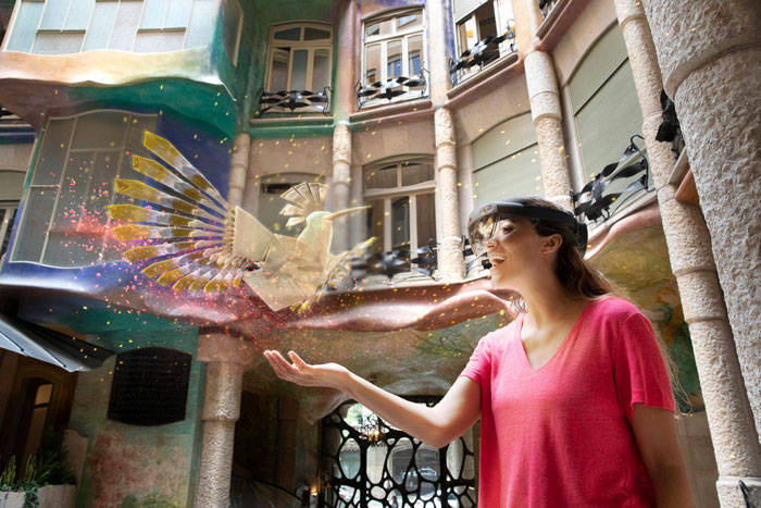 西班牙米拉之家用HoloLens 2助公众探索建筑家高迪的建筑作品魅力