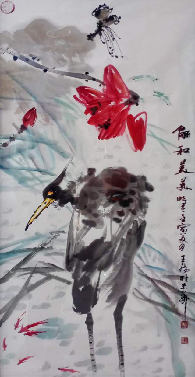 书画家王飞——笔墨抒情 风格独具_中国_全国_作品