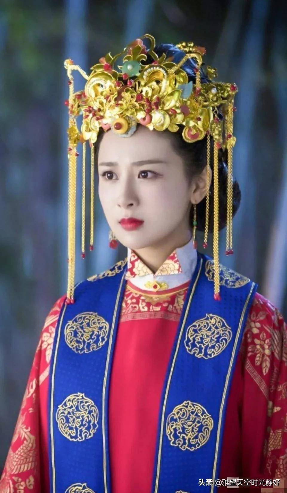 凤冠霞帔,十里红妆～影视剧女明星唯美古装嫁衣最新最全大盘点_整理