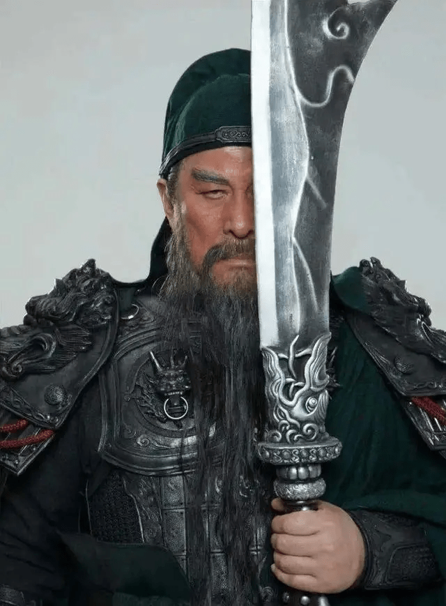 陸樹銘（三国演義『関羽』役俳優）直筆サイン入り巻軸 陸樹銘（三国演義『関羽』役俳優）直筆サイン入り巻軸