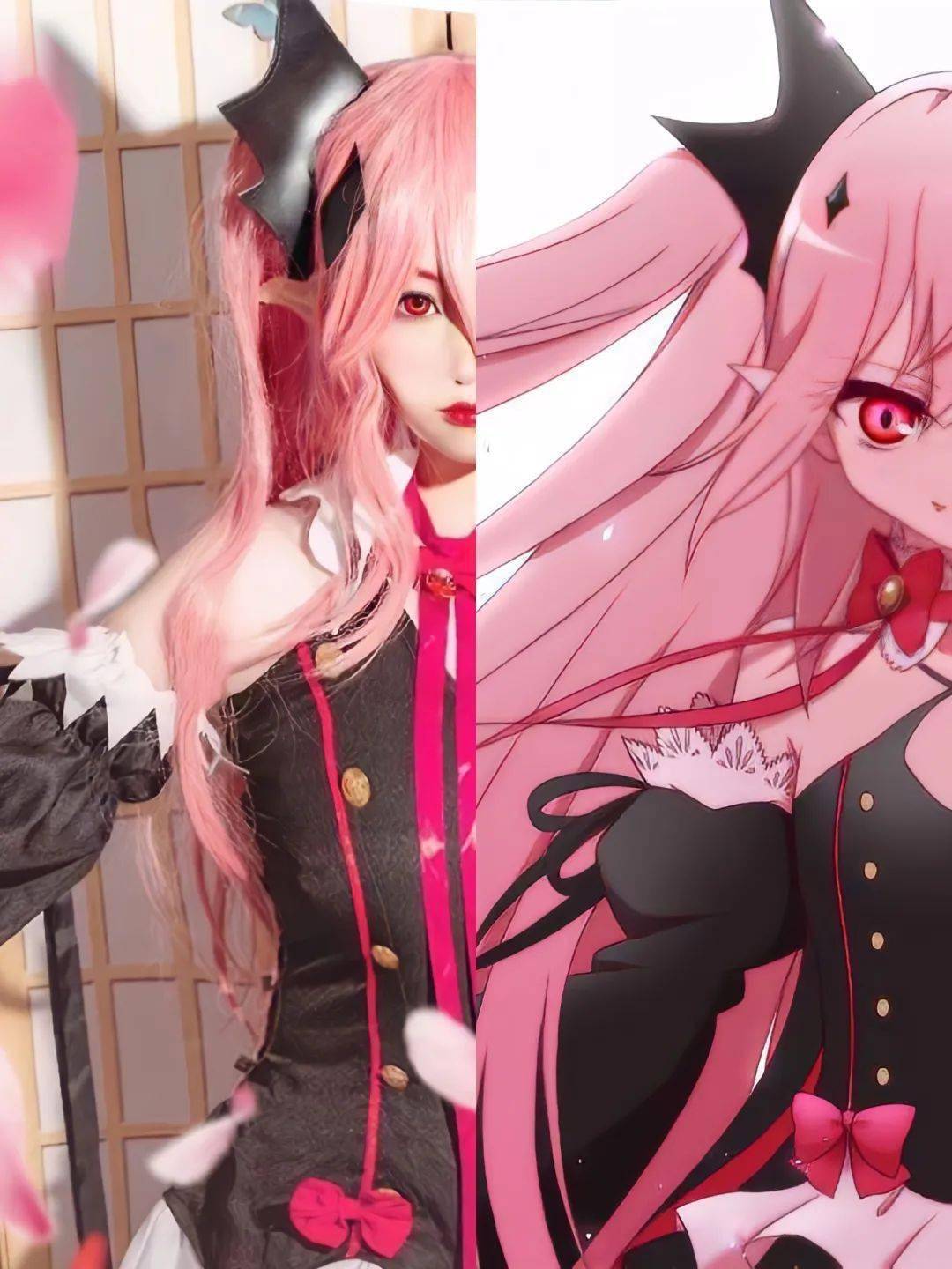 cosplay特辑丨《终结的炽天使》克鲁鲁61采佩西cos_战一军_米卡