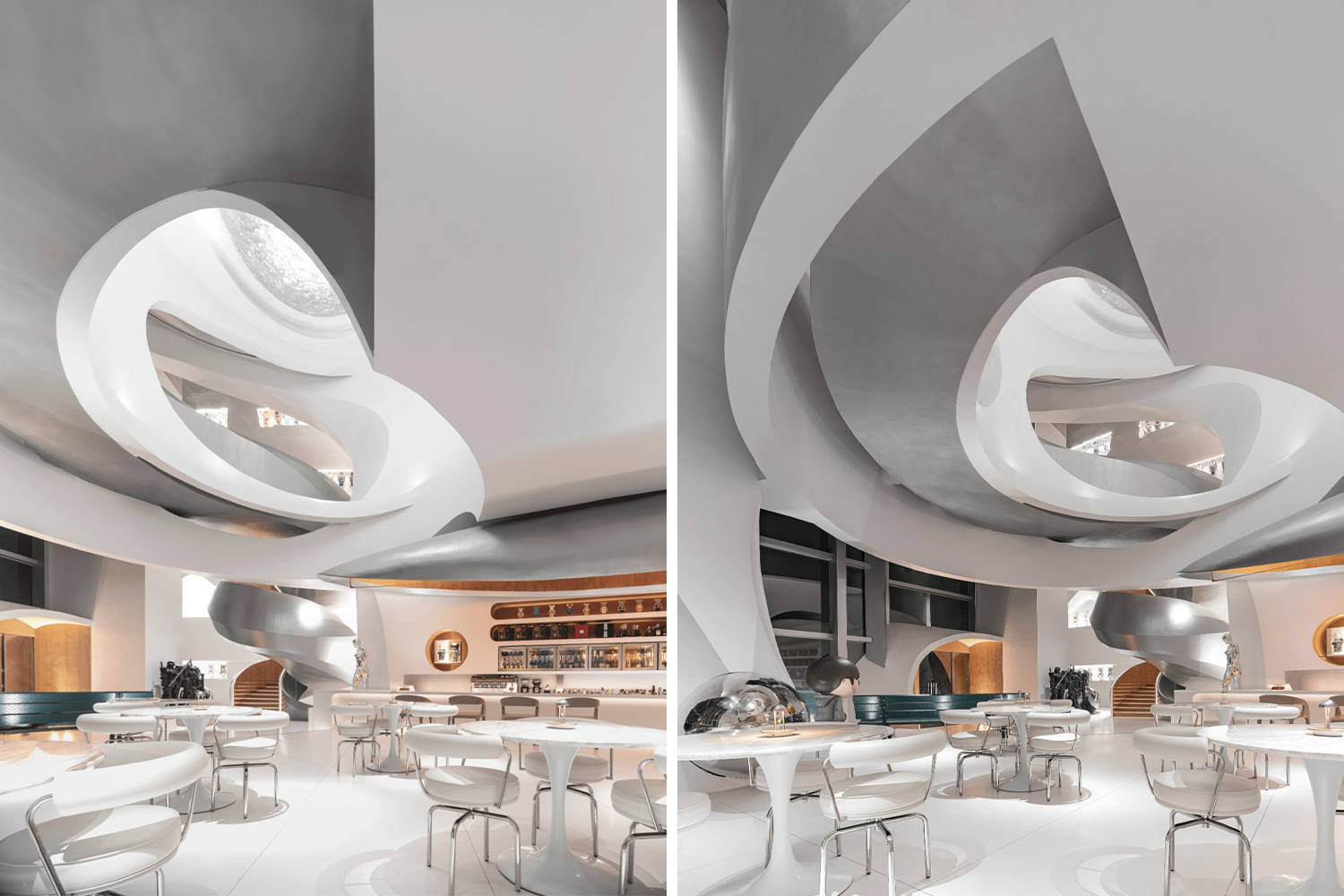颠覆想象的全新网红餐厅——科幻炫酷,如同一场星际旅行(元研视觉设计