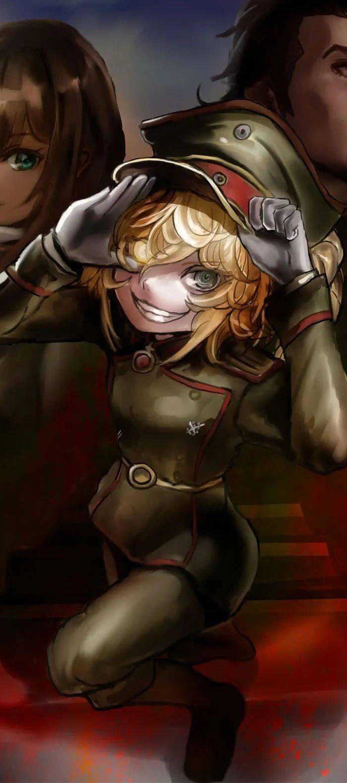 谭雅战记 :还记得这部动漫吗? 手机壁纸 锁屏