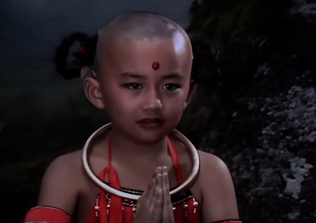 西游记:红孩儿扮演者,大吵大闹要罢演,原因让杨洁哭笑不得_赵欣培