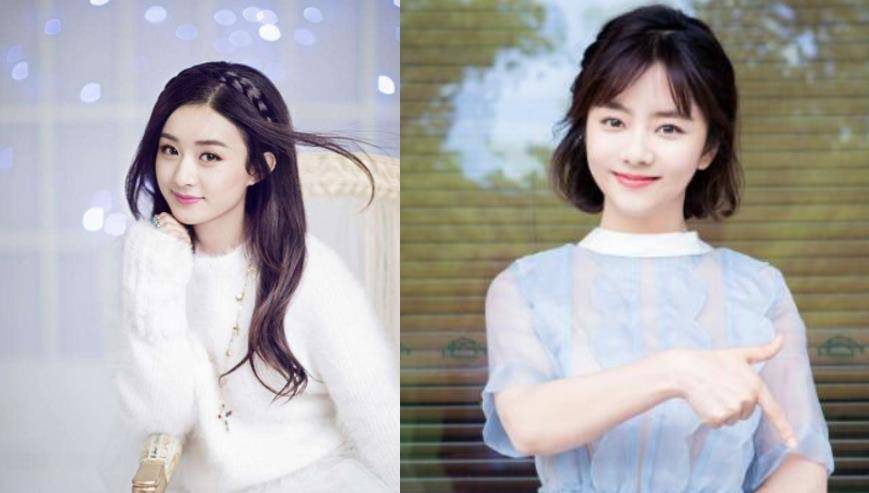 比如谭松韵,赵丽颖,头骨比较大,面部脂肪很厚,面部肩肉不见骨,五官偏