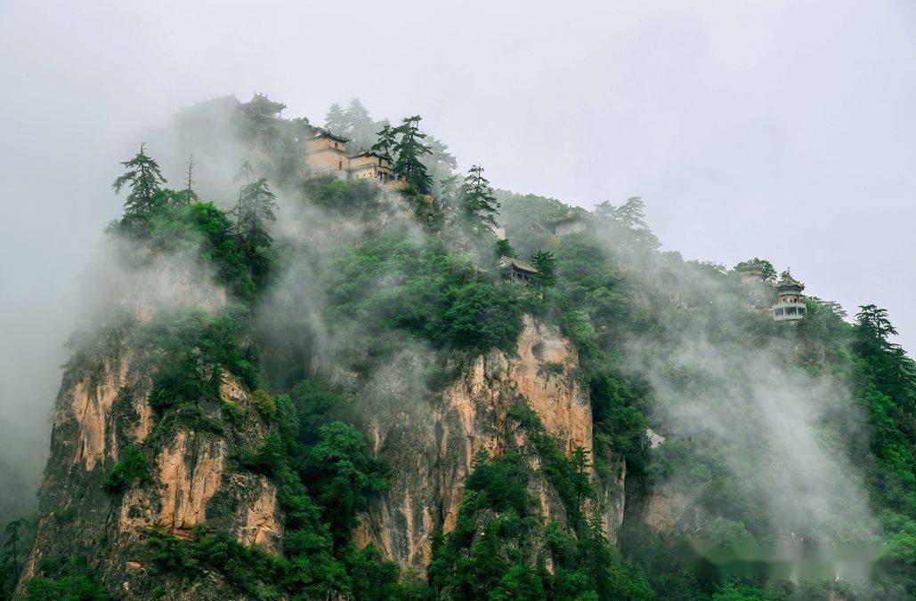 唯美的雨季,雨中相遇崆峒山!_旅游_下雨天_山林