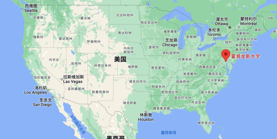 jhu所处的巴尔的摩市是马里兰州最大的城市,地理位置优越,距离华盛顿