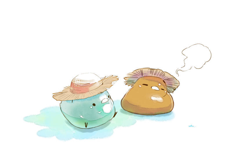 想要留住那个夏天,草帽特辑二次元女生头像_夏天_特辑_草帽