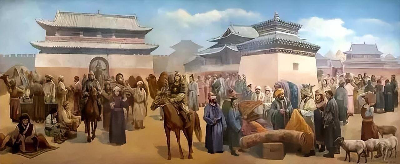 元大都忽必烈迁都到汉人区域,同时承袭宋代和金朝的政治体制,建立了