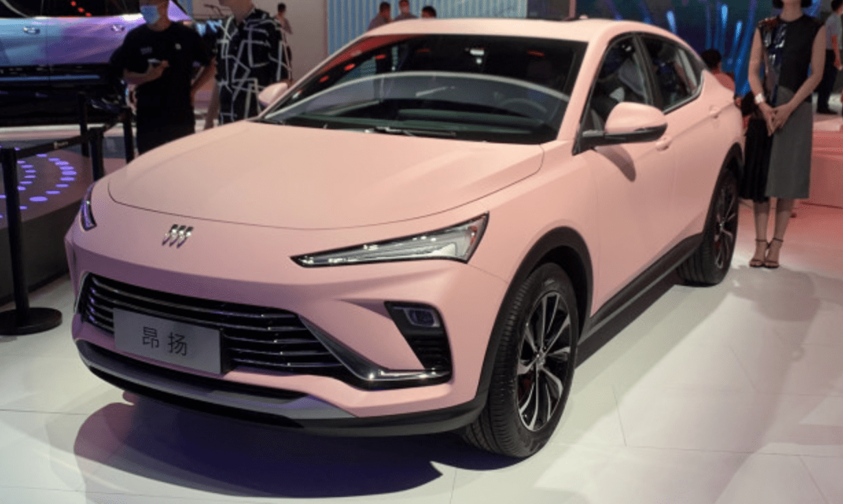 2022成都车展新车:别克昂扬envista