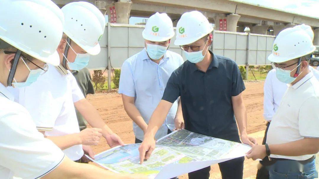 【调研】粤东新城领导调研督导重点项目建设_惠来_施工_工作